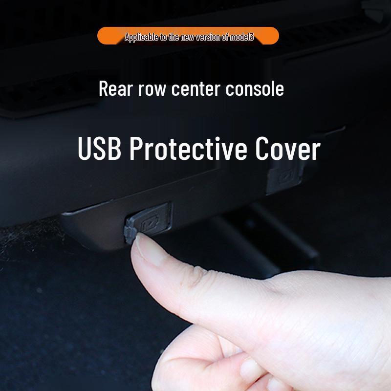 Tesla Model 3 Rear Center Console & Air Outlet Protective Covers