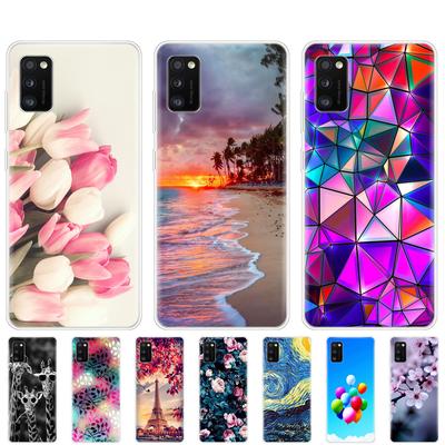 For Samsung Galaxy A41 Case 6.1" Soft Silicon Phone Cover For Samsung A41 GalaxyA41 A 41 A415 SM-A415fzwmser Bumper