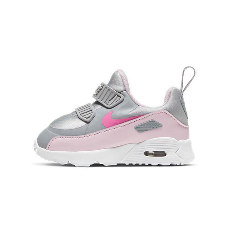 

Nike Air Max Tiny 90 Air Cushion Cushioning Low top Toddler Shoes Wolf Gray Pink Infant And Toddler 881924-018 21