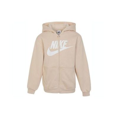 Nike Nsw Club Fleece Kapuzensweatshirt mit Logoprint Kinder Sweatshirts Khaki FD2990-126