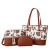 "2024 New Style Mother-Child Bag: Elegant 3-Piece Set, Single Shoulder & Crossbody Women's Handbag"