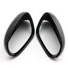 For Volkswagen Golf 5 MK5 2003-2009 Modified Bright Black Rear View Mirror Shell Carbon Fiber Look Cover Car Accessories