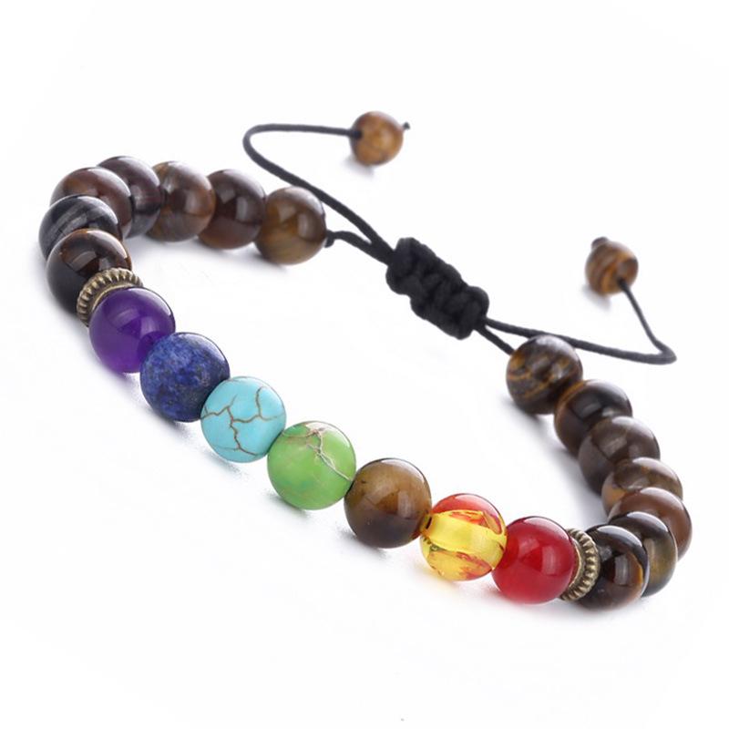 JYL TS Bracelet Yoga  Chakra Bead Design Balances Energy And Inner Peace