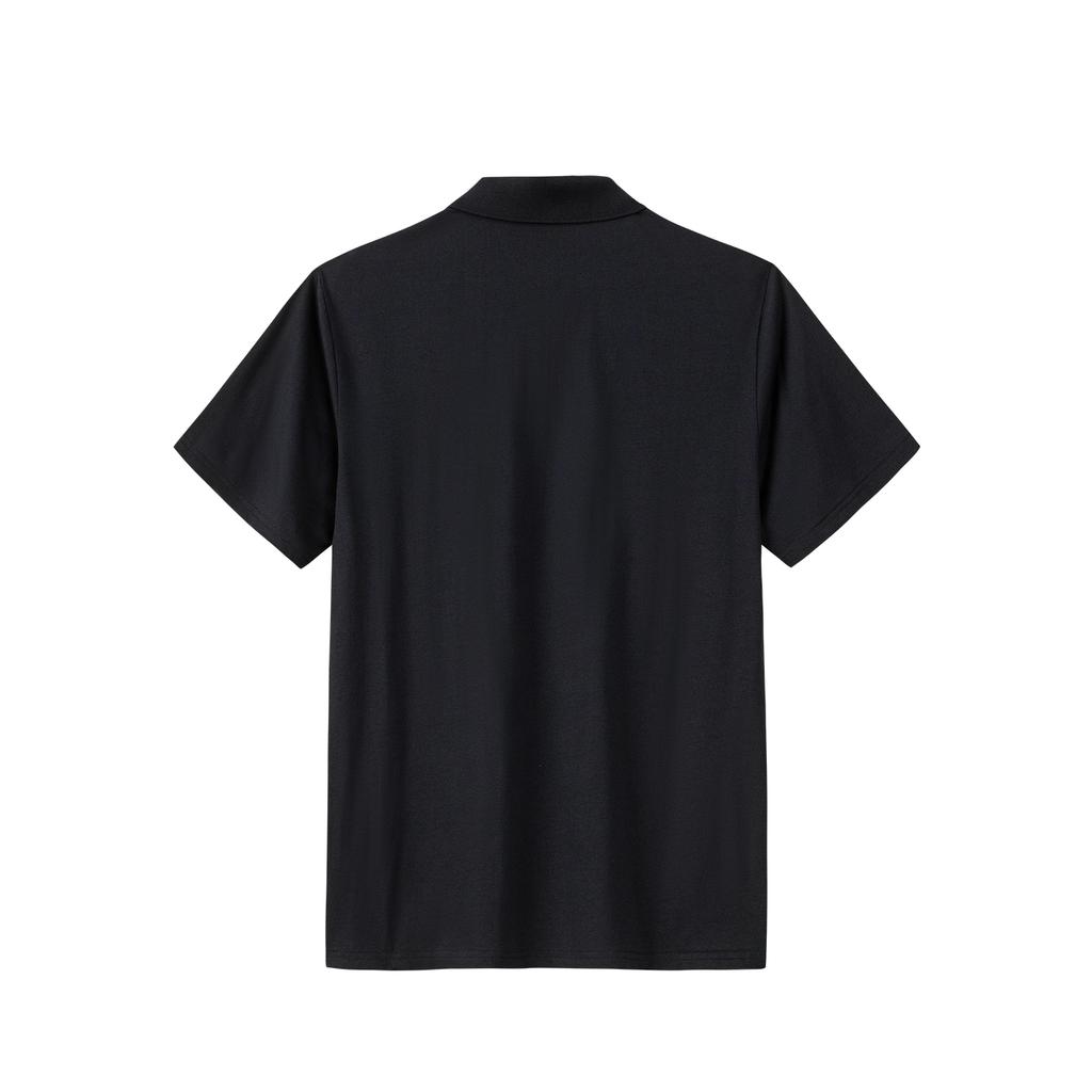 Anta Lifestyle Series Logo Solid Color Comfortable Breathable Versatile Casual Fashion Campus Commuting Short Sleeve Polo Shirt Men tops 952628102-7