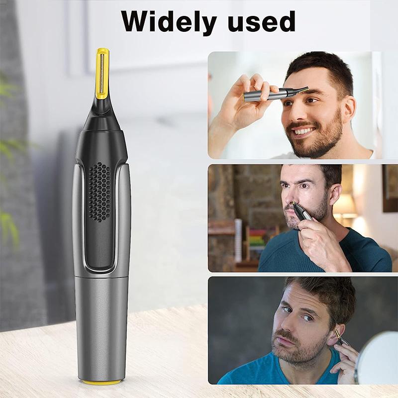 Electric Nose Hair Trimmer Waterproof Easy To Operate Ear Trimmer Safe Face Care Electric Nose Hair Trimmer For Men