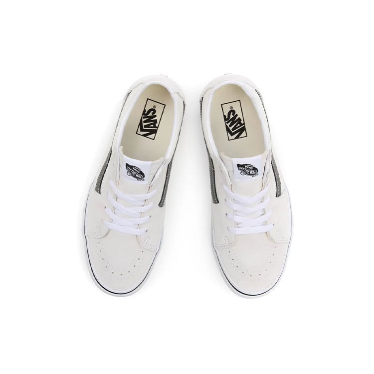 Vans Sk8-Low Utility Pop - Blanc de Blanc Khaki Unisex Sneakers Cream VN0A4UUKB36