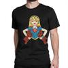 Supergirls T Shirt Unisex Unisexs 100 Cotton Novelty Tshirts O Neck Tee Shirt Short Sleeve Tops Adult