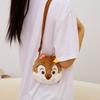 Animal Chip Dale Plush Toy Bag Key Holder Soft Short Children Accessory Gift