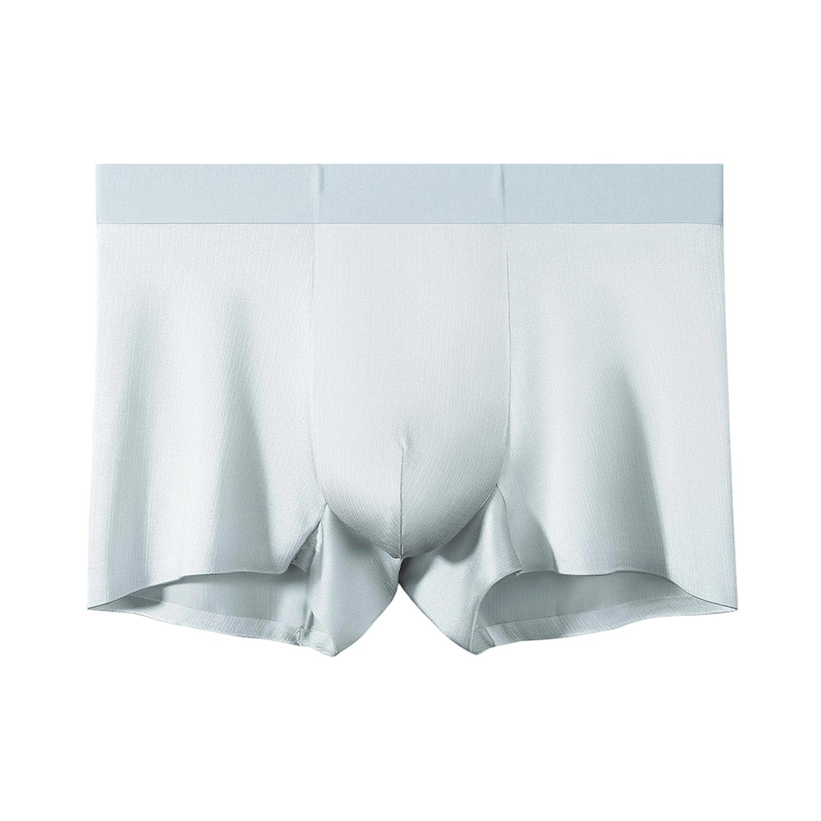 

Men s Thin Cool Innerwear Square-Cut Shorts XL синий