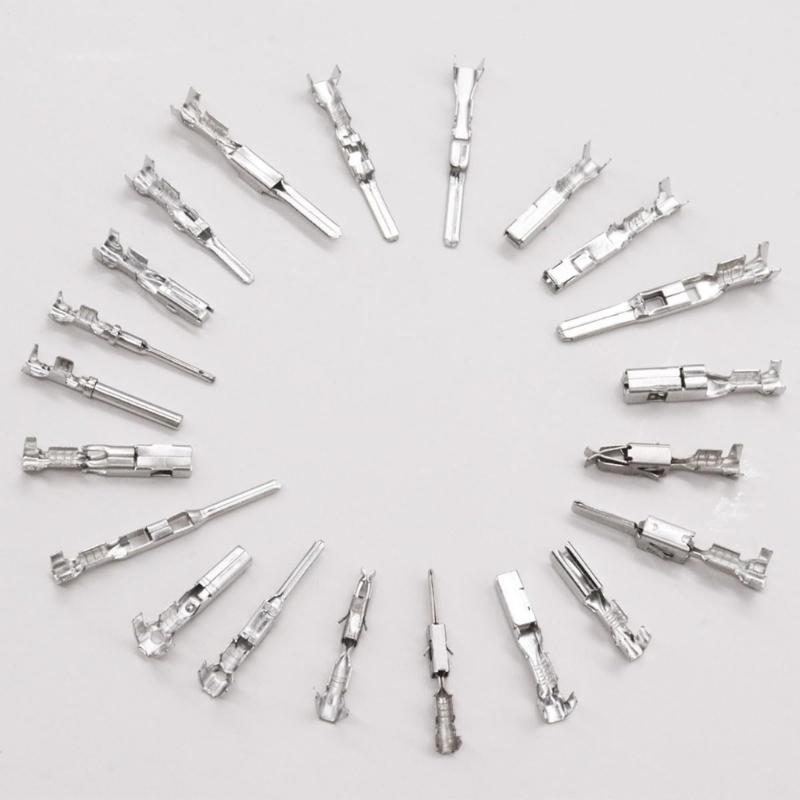 720Pcs Connector Pin Terminals Car Electrical Wire Terminals 1/1.5/1.8/2.2/2.8/3.5mm Automotive Pin Connector Enduring