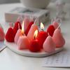 Strawberry-Scented Soy Wax Candle: Creative Fruit-Shaped Home Decor & Birthday Party Favor