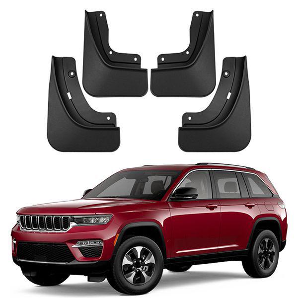 Black ABS Mud Flaps Set for Jeep Grand Cherokee