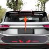 Carbon Fiber Stickers Taillight Brake Lights Lamp Protector Cover Auto Styling for Chery Logo Tiggo 7 Devil Sticker Accessories