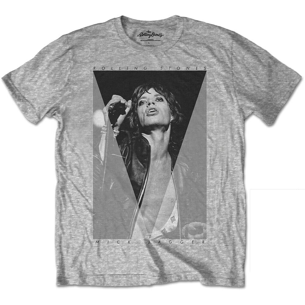 

Футболка унисекс The Rolling Stones Mick Triangle