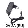 AC DC Adapter 5,5*2,1mm 4,0*1,7mm 3,5*1,35mm 2,5*0,7mm Plug Converter DC 12V 2A AC 100-240V Strömförsörjningsladdare