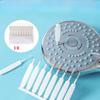 10Pcs Shower Head Cleaning Brush White Small Pore Clean Anti-clogging Nylon For Kitchen Toilet Phone Hole Window Cleaner