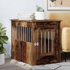 VidaXL Dog Crate Furniture Old Wood 55x80x68 Cm Engineered Wood, Kennel, Dog Shelter, Pet Cage for 857642