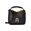 New Primula Leather Shoulder Bag, Crossbody Bag, Handbag Mini Women's Black WB00780-BX0041-O6000