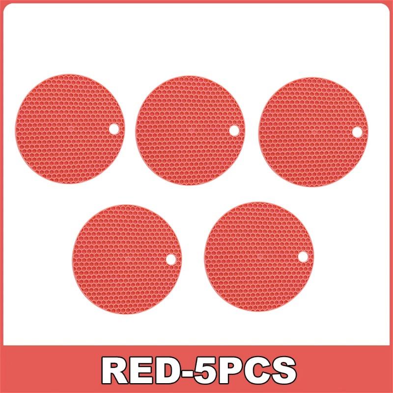 Stilvolle und praktische Wabenförmige Matten Hitzebeständiger Silikon-Untersetzer Schützen Sie Ihre Arbeitsplatten mit diesem stilvollen Platzset