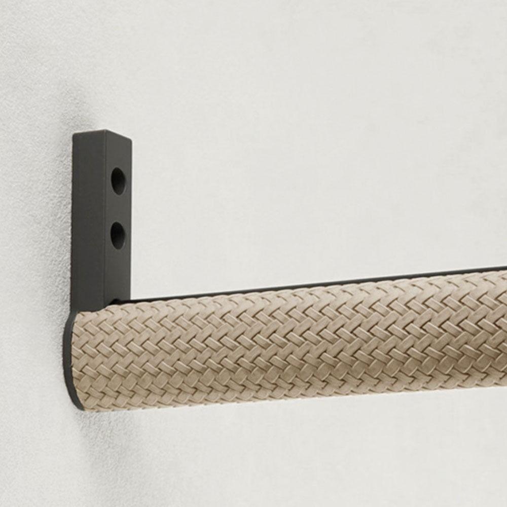 Round Support Bracket Seat V-shaped Pipe Holder Durable Lifting Flange Seat  Cloakroom Hanger Rod