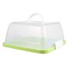 Portable Cake Box Organizer with Lid Cupcake Carrier Holder Baking Dish Container Plastic Packaging Boxes Travel