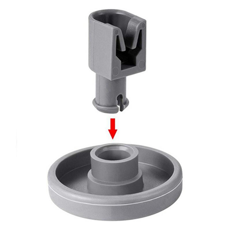 

4 шт./компл. Ролики для корзины для посудомоечной машины Колеса Колесо нижней корзины для Aeg Favorit, Privileg, Zanussi Колесо для посудомоечной машины Запасные части