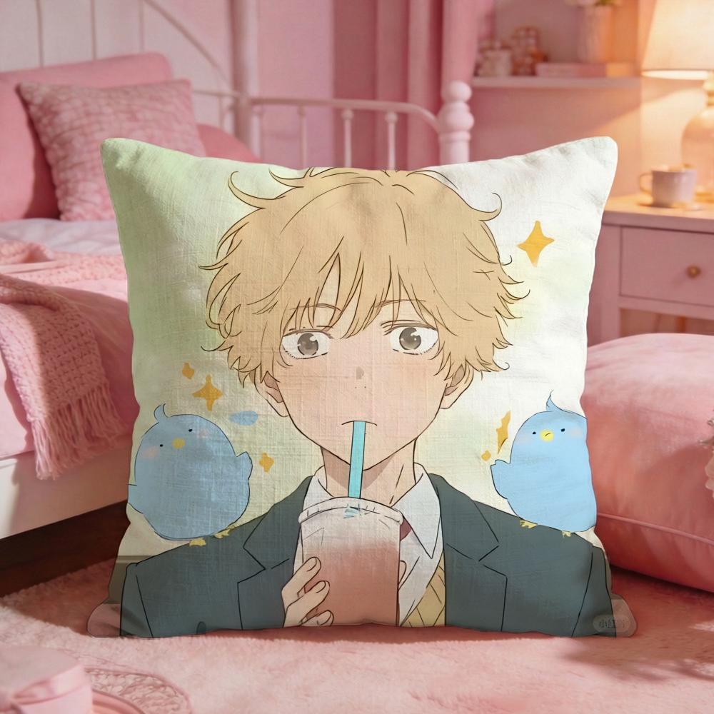 Skip And LLoafers Anime Cushion Cover Premium Comfort Reversible Pillow Cove Two In One Design For Any Room Car Interior