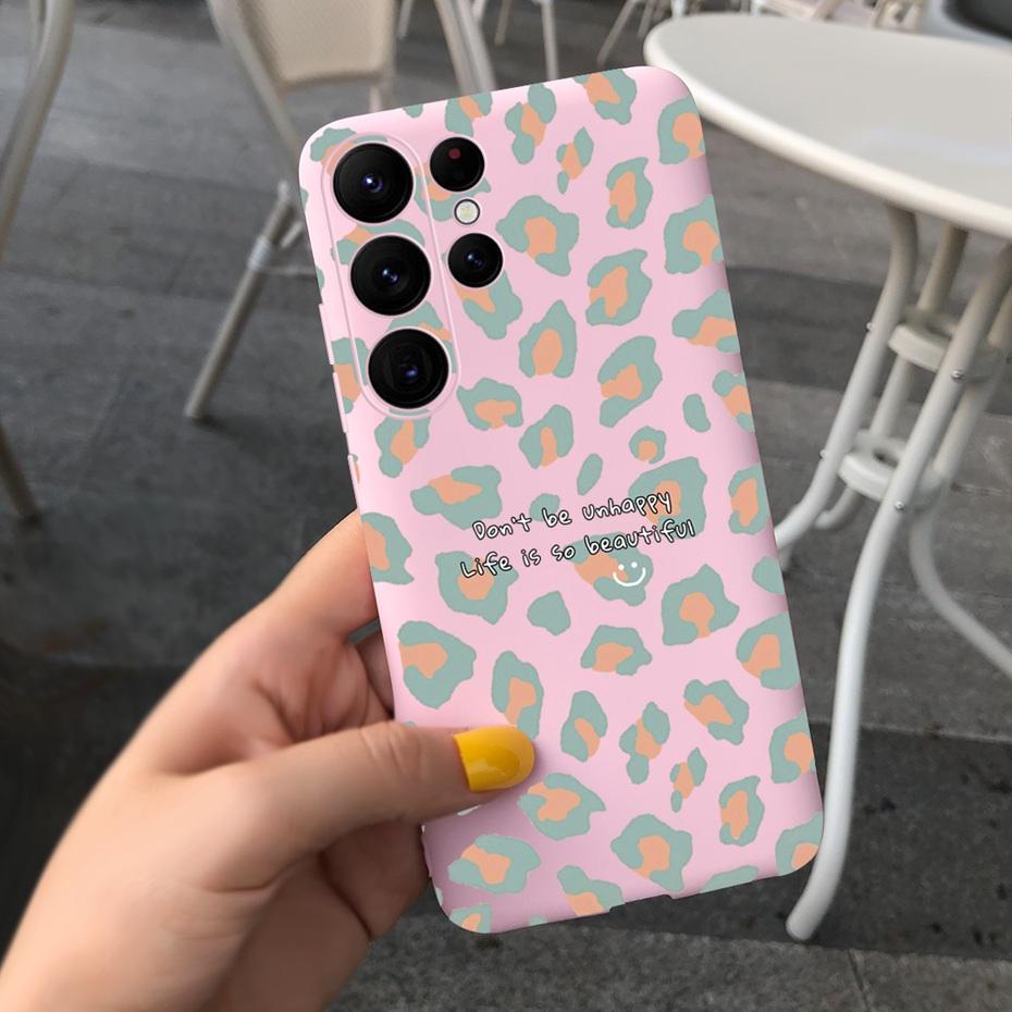 Silicone Case For Samsung S23 Ultra 5G Phone Cases Lovely Printing Soft TPU Cover For Samsung Galaxy S23 S 23 Plus S23+ Coque
