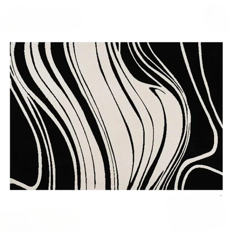 

Retro Style Living Room Decoration Anti-slip Carpet Large Area Rugs for Bedroom Home Fluffy Soft Floor Mat Thick Plush Study Rug 80*120cm