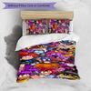 Brawl Stars Printed 3PCS Bedding Set Soft Breathable Duvet Cover Pillowcases Set Washable Bedroom Decor Home Gift