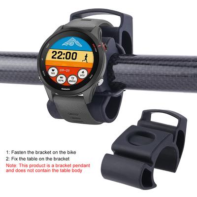 Silikonový držák na hodinky na řídítka jízdního kola Univerzální držák na chytré hodinky pro jízdu na kole pro hodinky TOMTOM/TICWATCH/SUUNTO