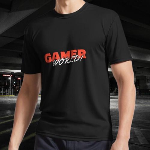 

red logo for gamers Logo Active T-Shirt Funny Size S to 5XL 4XL