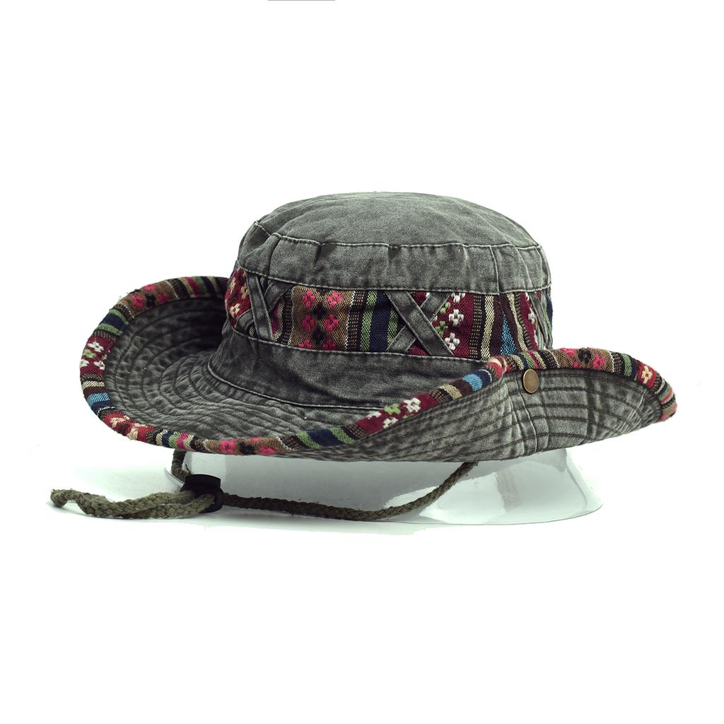 2024 Fashion Summer Bucket Hat Outdoor Camping Cap Hiking Fishing Hats Fishing Accessories Bike Accessories Cowboy Hats Sun Caps