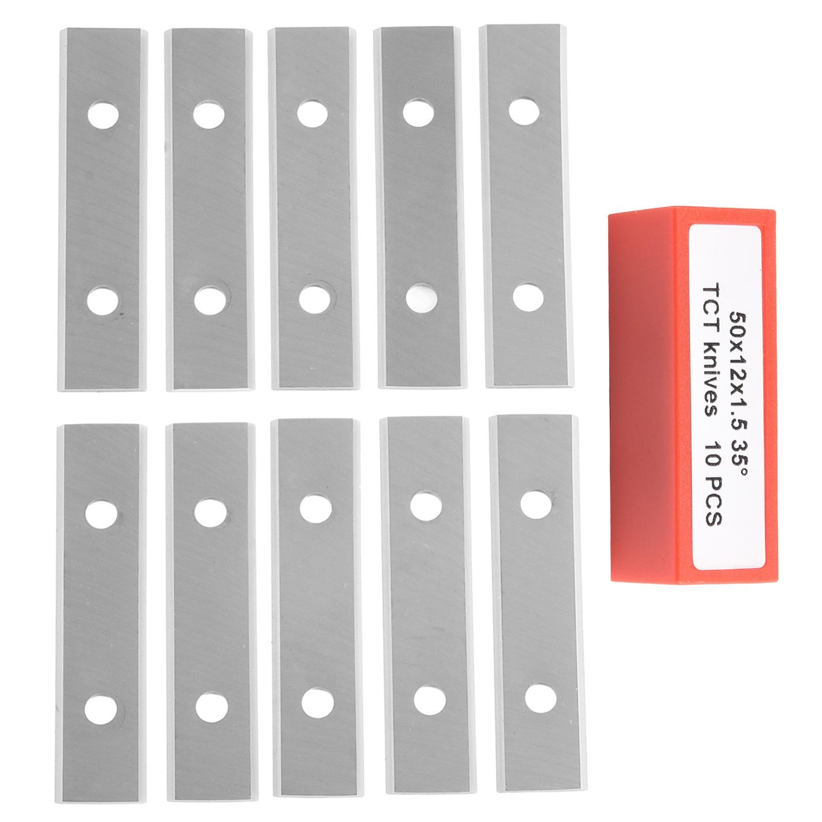 

10pcs Insert Cutter 50x12x1.5mm Carbide Inserts Cutter Blades