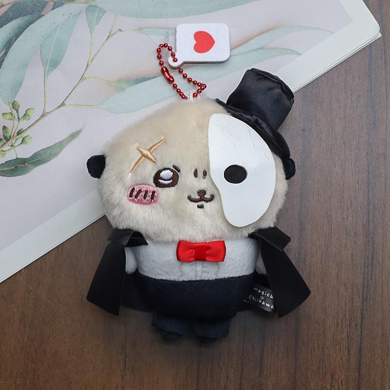 Chiikawa Doll First Generation Magical Girl Generation Usagi Momonga Hachiware Cartoon Plush Doll Doll School Bag Pendant Gift