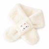 Cartoon Rabbit Girls Winter Scarfs Solid Color Wool Scarf New Knitted Scarf  Women
