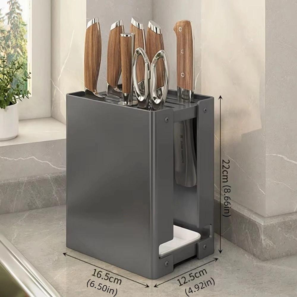 Drain Tray Kitchen Storage Rack Stainless Steel Tool Storage Rack  Countertop Placement