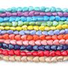 10 unids/bolsa 10 mm hecho a mano colorido forma de corazón cuentas de cerámica cuentas espaciadoras de porcelana para pulsera collares joyería DIY fabricación artesanal