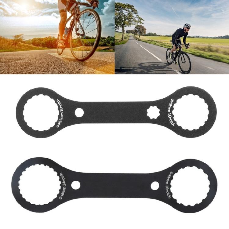 Bottom Bracket Wrench 2 in 1 Designs Bottom Bracket Installation Tool Essential Cycling Wrench for Bike Maintenance