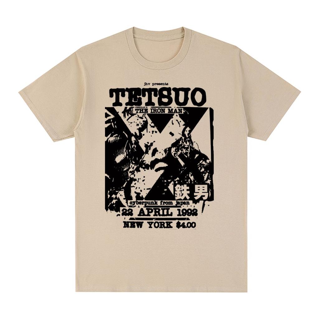 Tetsuo The Iron Unisex Vintage Tshirt Japanese Movie Cotton Shinya Tsukamoto Unisex T Shirt New Tee Tshirt Womens Tops