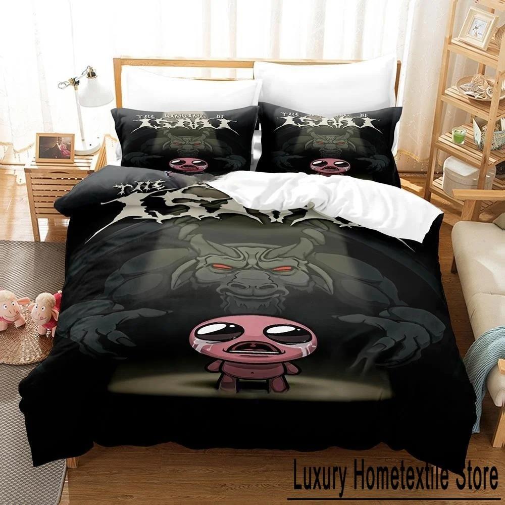 3D-Druck Spiel The Binding of Isaac Bettwäscheset Einzelbett Twin Full Queen King Size Bettset Erwachsener Kind Schlafzimmer Bettbezugsets