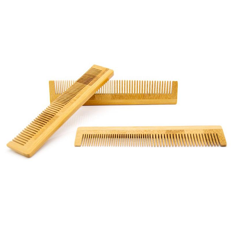1Pc Natural Bamboo Comb Hair Brush Hair Care Beauty Spa Massager Hair Care Comb Bamboo Hair Vent Brush