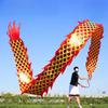 6M Sports Game Athletic Carnival Golden Dragon Dance Ribbon Poles Square Performance Toys Group Activities Prop