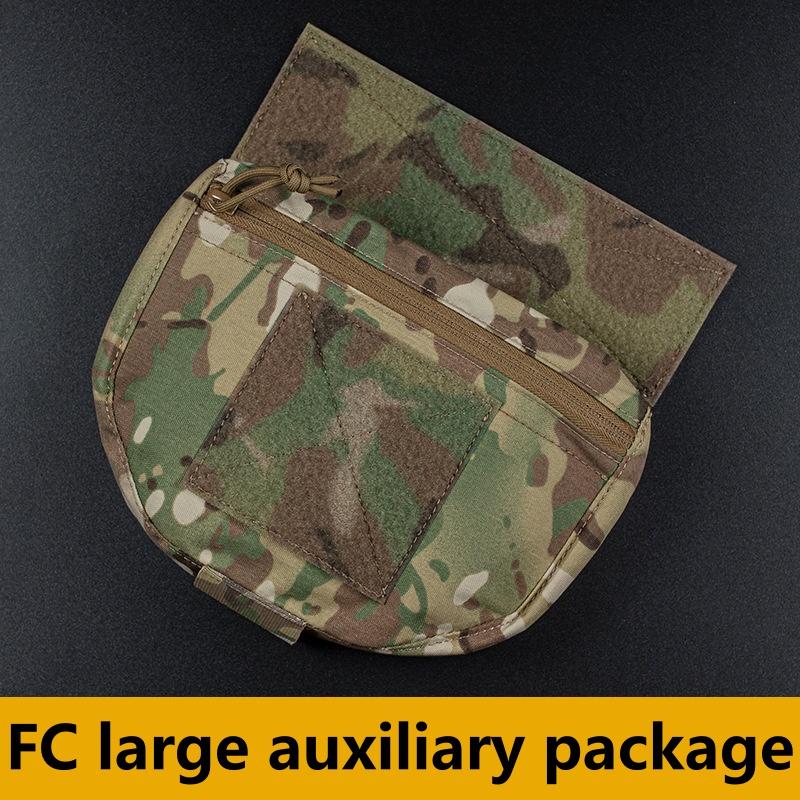 

FC Large Accessory Bag Outdoor Tank Top/Chest Hanging Expansion Multifunctional Storage Lower Abdominal Bag