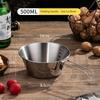 304 Stainless Steel Foldable Storage Snow Bowl for Picnics, Barbecue, Portable Camping, Hanging Outdoor Camping Foldable Bowl