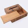 Nordic Style Tissue Case Simple Tissue Organizer Desktop Ornament Solid Wood Tissue Box  Bathroom