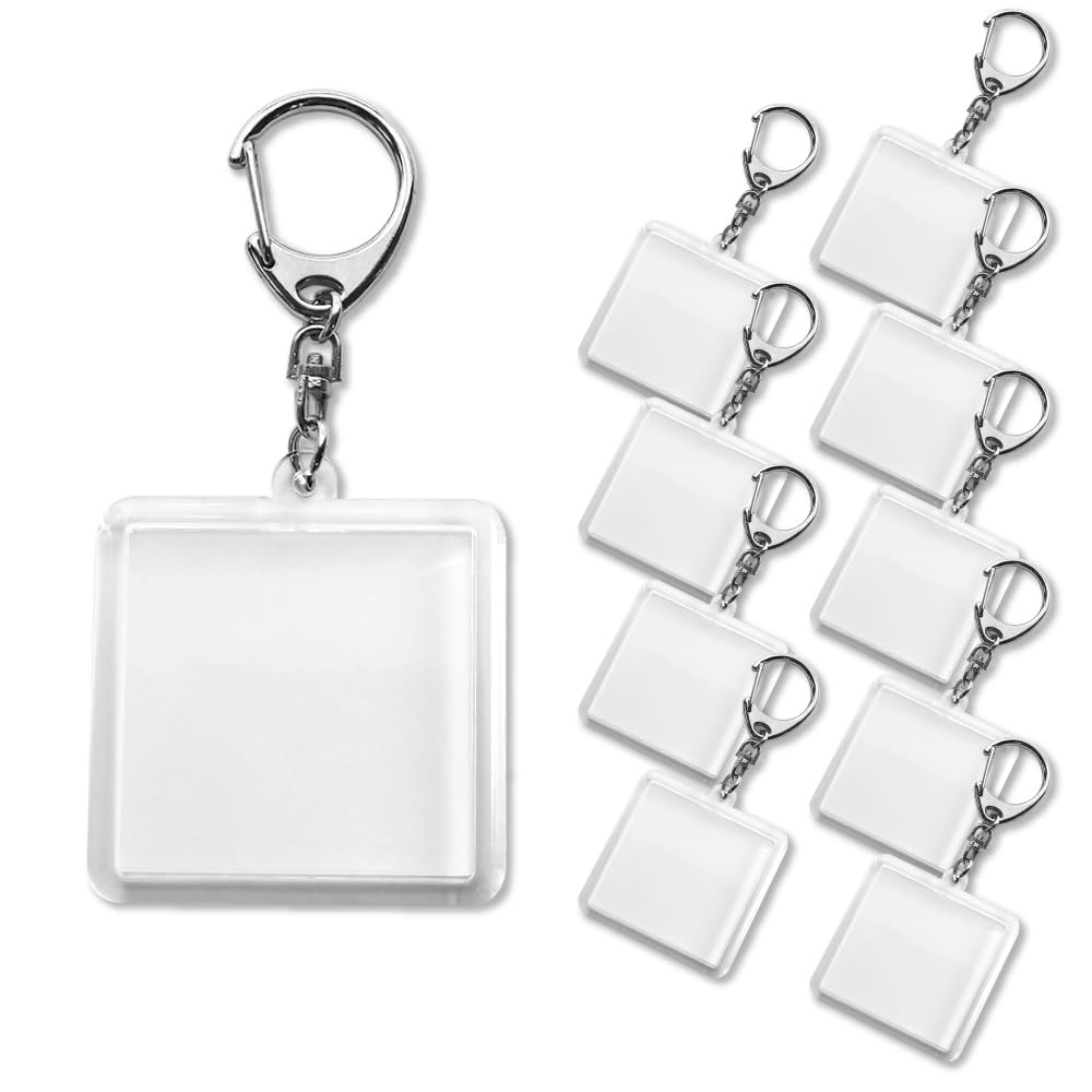 

[FUN-CREATE] Брелок Хаме-Пачи Квадратной Формы, Набор из 10 штук с OPP-пакетом