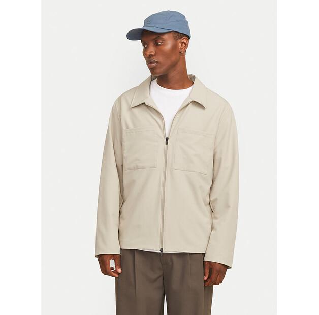 Demi-season Jacket Jack&Jones Perfect 12270677 Beige Color, Standard Fit