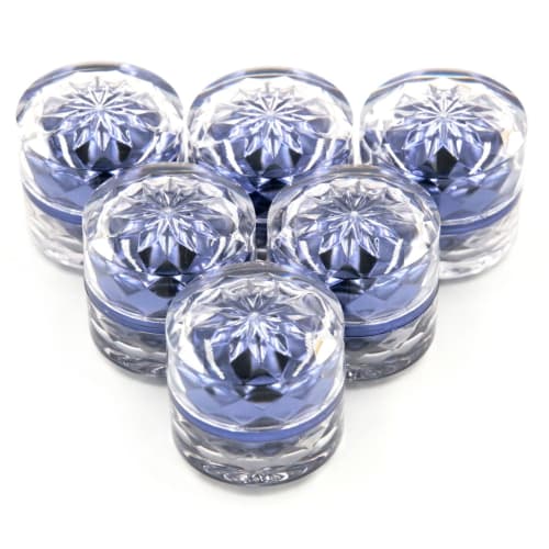 XP Design Hand Cream, Aroma Cream, Cream Case, Refill Container, Bottle, Gel, Small Dividers, Accessory (Blue, 5g, 6 Count)