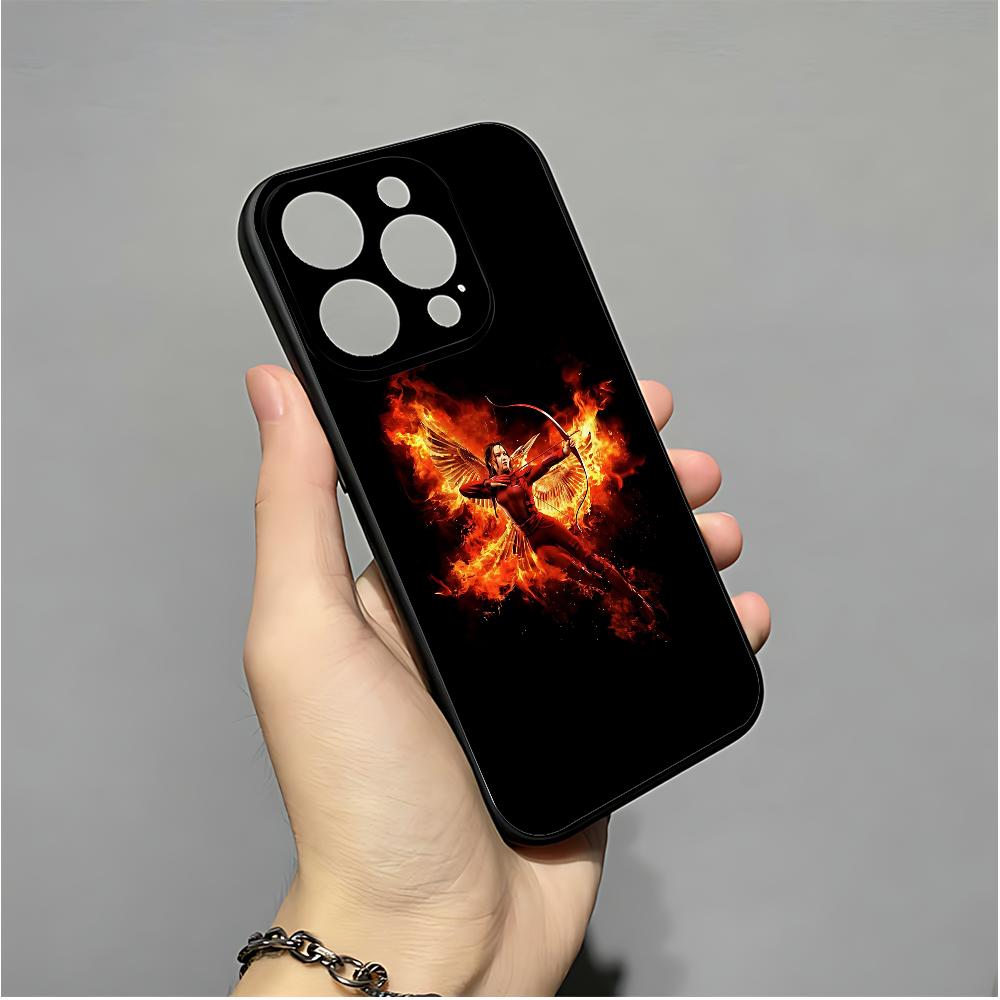

Чехол для телефона Фильм Голодные игры Для iPhone 16,15,14,13,12,11,XS,XR,X,8,7,Pro,Max,Plus,mini Силиконовый Черный Чехол iphone16pro